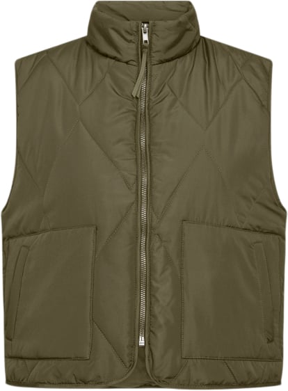 soyaconcept Scfenya 64 Vest Oliven Kvinde 7750 Oliven Veste Str L - Polyester hos Magasin