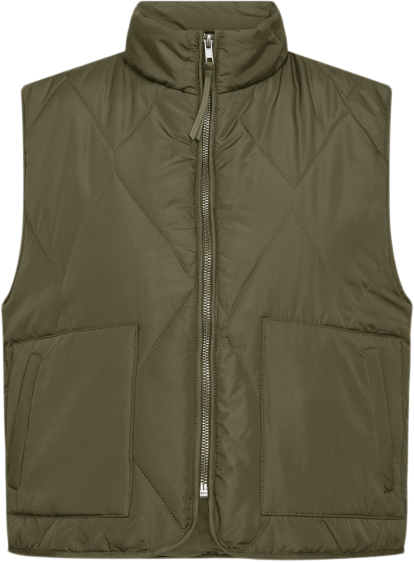 Se soyaconcept Scfenya 64 Vest Oliven Kvinde 7750 Oliven Veste Str XL - Polyester hos Magasin ved Magasin