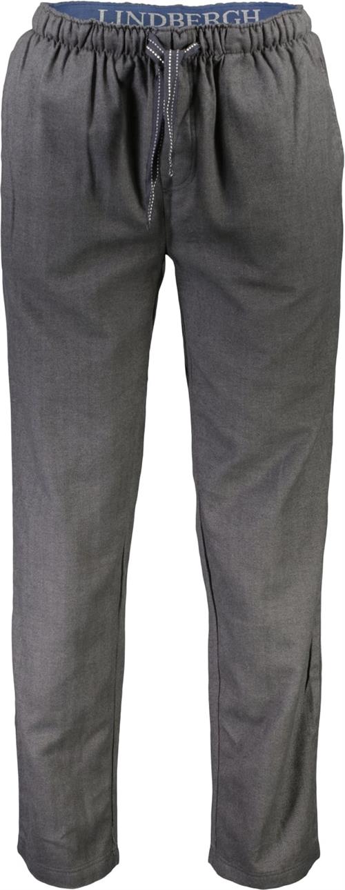 Se Lindbergh Soft Heeringbone Pajamas Pants XL - Natbukser Bomuld hos Magasin ved Magasin