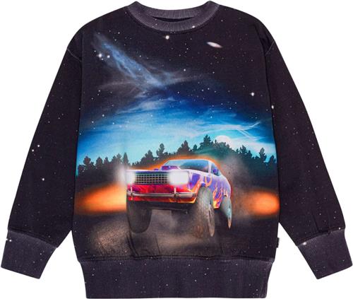 Molo Mattis Str 12 år / 152 cm - Blå Sweatshirts hos Magasin