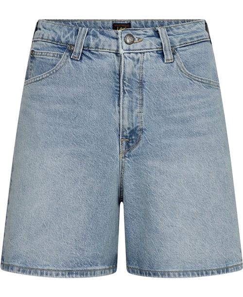 Lee Stella_Short Light_Story Kvinde Medium Denim Denim Shorts Str 30 - Denim hos Magasin