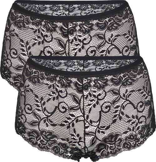 Magasin du Nord Collection Magasin Lace Shorts Mina 2 PK Højtaljede Trusser Str XS