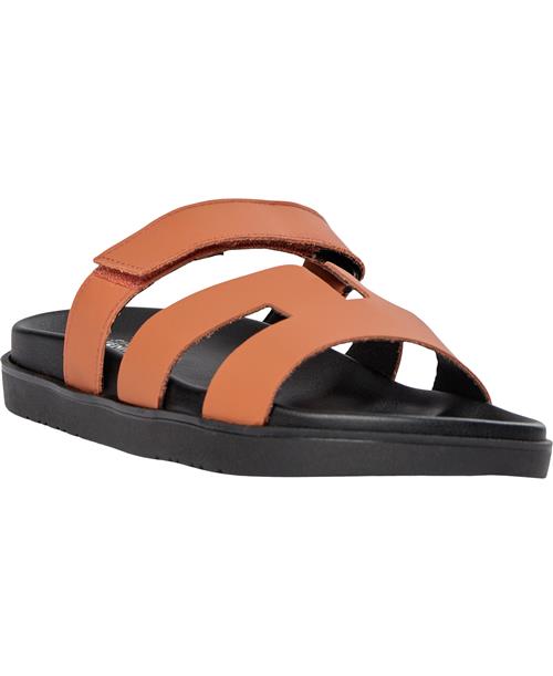 Se Shoe Biz Vino Kvinde Orange Flade Sandaler Str 41 - hos Magasin ved Magasin