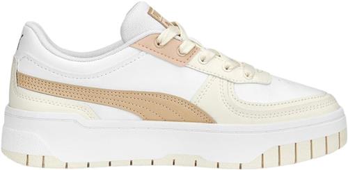 Se Puma Cali Dream Kvinde Frosted Ivory-puma White-light Sneakers Str 39 - Læder hos Magasin ved Magasin