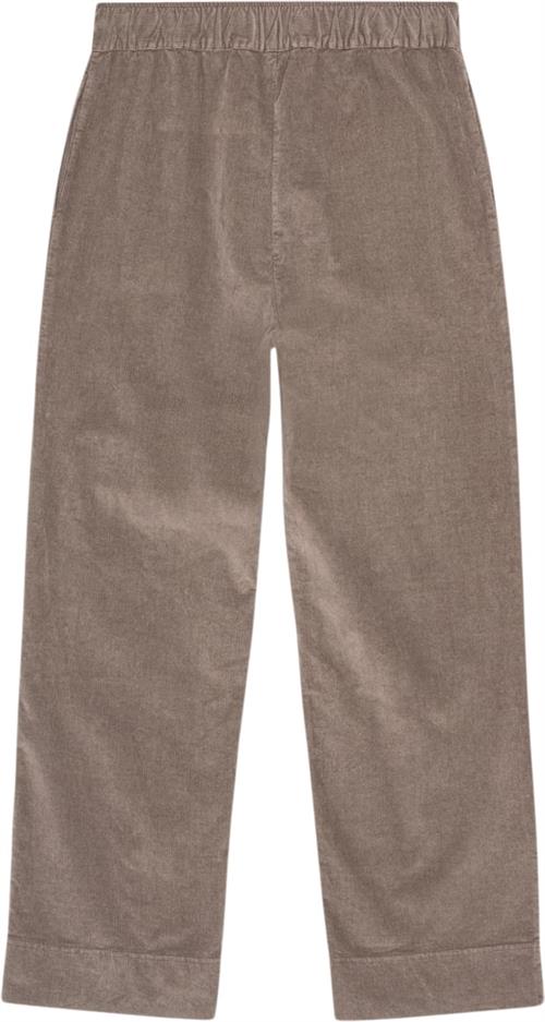 Moshi Moshi Mind new Celeste Pants Kvinde Dark Taupe Bukser Str L - hos Magasin