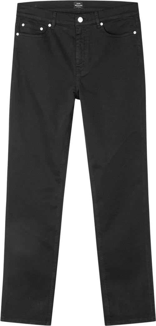 Mads Nørgaard - Copenhagen Cotton Five Pocket Jas Pant Mand Sort Jeans Str 33 - hos Magasin