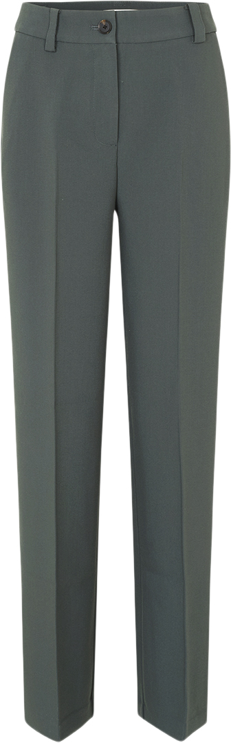 Modström Gale Pants Kvinde Harbor Green Bukser Med Lige Ben Str S - hos Magasin