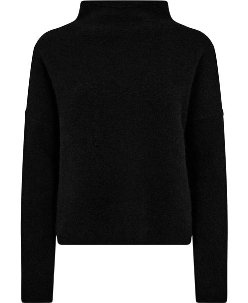 Se Filippa K Mika Yak Funnelneck Sweater Kvinde Black Rullekraver Str S - hos Magasin ved Magasin