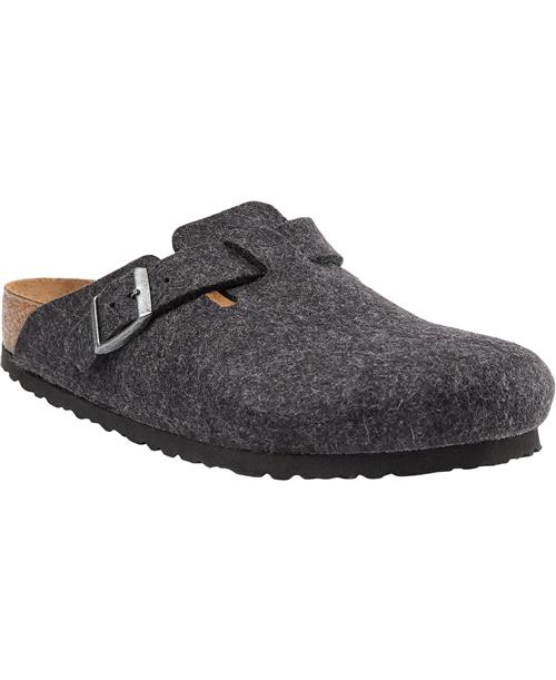 Birkenstock Boston WO Anthrazit Mand Anthrazit Sandaler Str 43 - hos Magasin