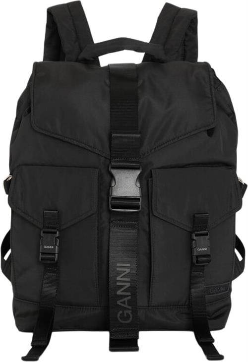 Ganni Recycled Tech Backpack ONE SIZE - Rygsække hos Magasin