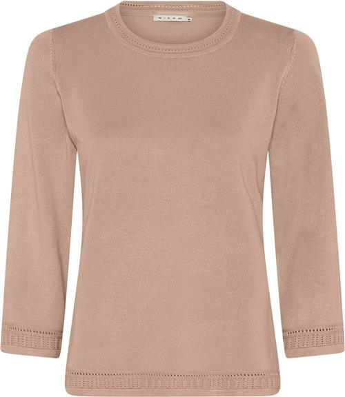 Micha BB Jumper_ BB Viscose Knit Kvinde Camel Sweaters Str XXL - hos Magasin