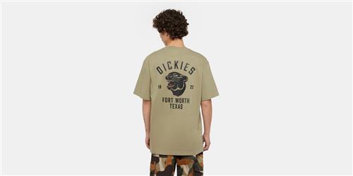 Dickies Dickies Panther TEE SS Imperial GRE Mand Imperial Green Kortærmede T-shirts Str S - hos Magasin