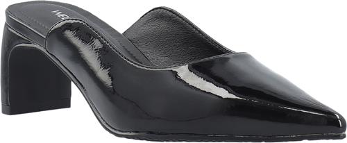 Bianco Rowe Heel Cutline Mule #P Kvinde Black Mules Str 41 - hos Magasin