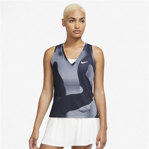 Se Nike Court Dri Fit Victory Printed Tennistop XS - Tanktoppe hos Magasin ved Magasin