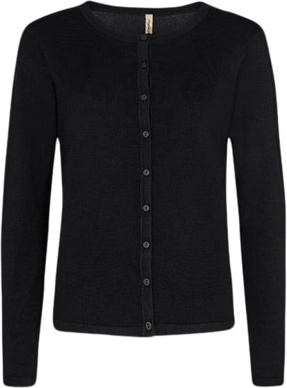 soyaconcept Scdollie 446 Cardigan Sort Kvinde 9999 Sort Cardigans Str S - Nylon hos Magasin