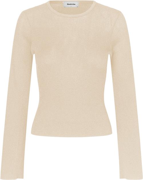 Modström Tommd Oneck Kvinde Summer Sand Sweaters Str L - hos Magasin