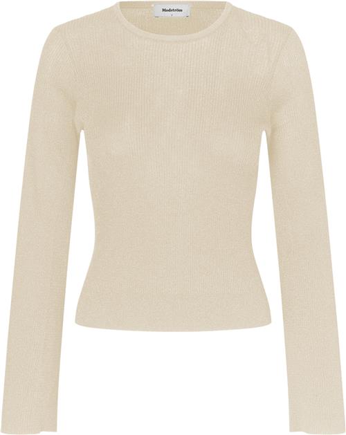 Se Modström Tommd Oneck Kvinde Summer Sand Sweaters Str XL - hos Magasin ved Magasin