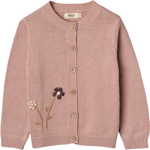 Wheat Strik Cardigan Ella Str 3 år / 98 cm - 2026 Cardigans Bomuld hos Magasin