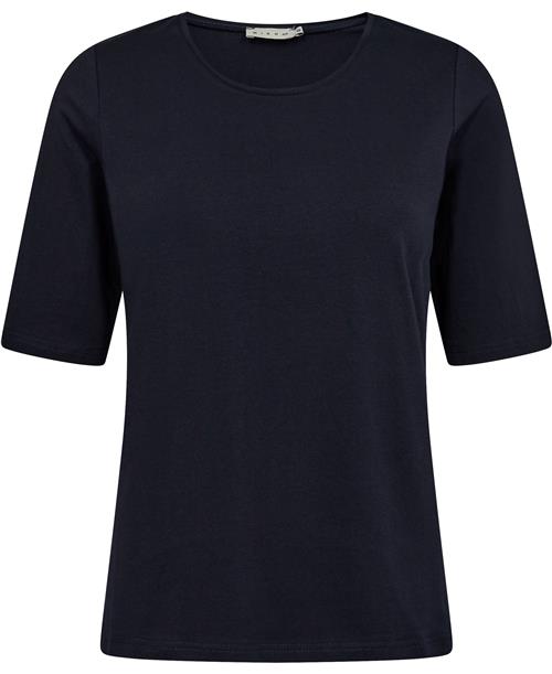 Se Micha BB Tshirt _ Basic Must Kvinde Navy Kortærmede T-shirts Str XXL - hos Magasin ved Magasin