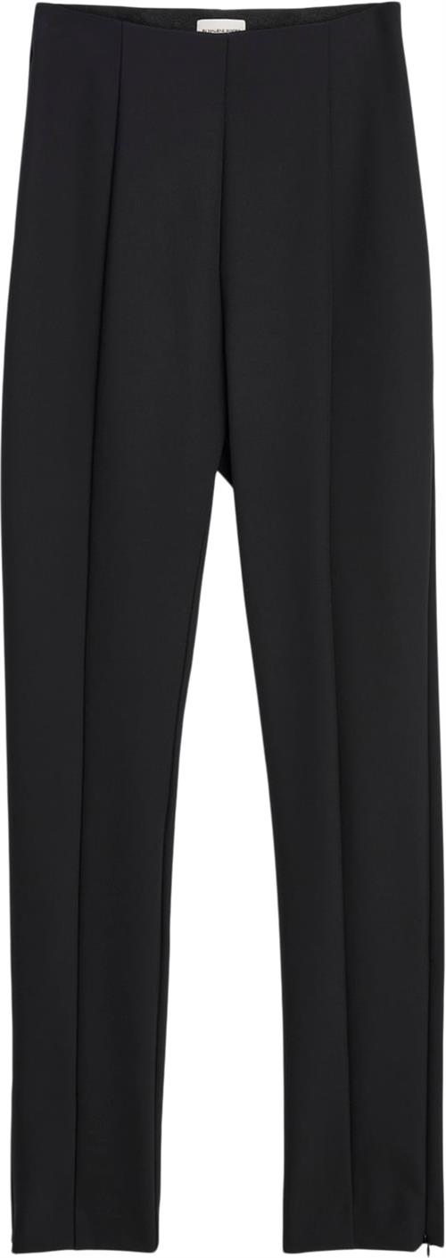 Se By Malene Birger Lisaboa Kvinde Sort Bukser Med Smalle Ben Slim-fit Str 44 - hos Magasin ved Magasin