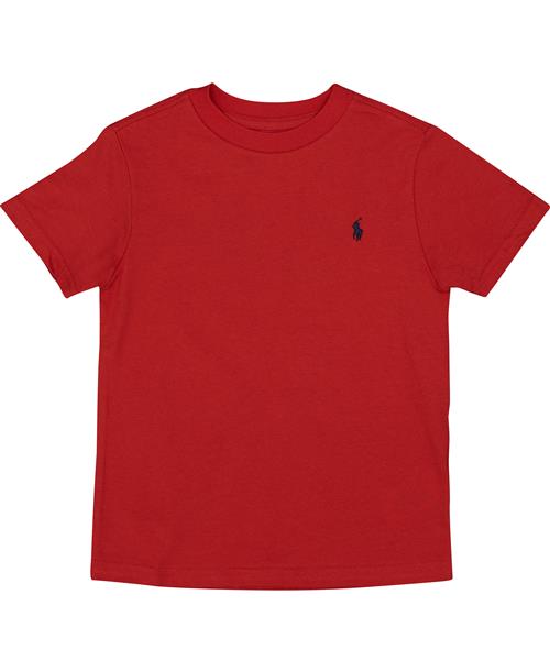 Polo Ralph Lauren 30/1 Jerseycn Tee-tp-knt Str 5 / 5 år - Rød Kortærmede T-shirts hos Magasin