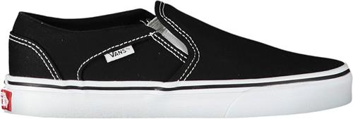 Se Vans Asher Slip On Sneakers Kvinde Sort Sneakers Str 38 - hos Magasin ved Magasin