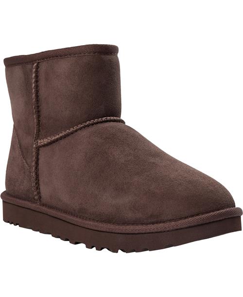 UGG W Classic Mini II Kvinde Burnt Cedar Vinterstøvler Str 39 - hos Magasin