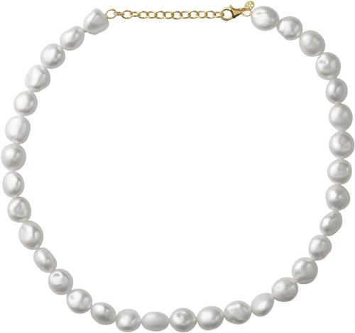 ByBiehl Pearl Necklace Grande GP - Perlehalskæder hos Magasin