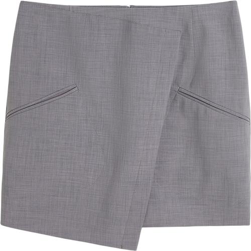 HERSKIND Carolina Skirt Kvinde Black Korte Nederdele Str 40 - Polyester hos Magasin