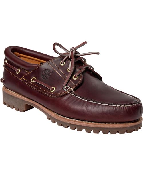 Se TIMBERLAND Authentics 3 Eye Classic Lug Burgun Mand Burgundy Sejlersko Str 44,5 - hos Magasin ved Magasin