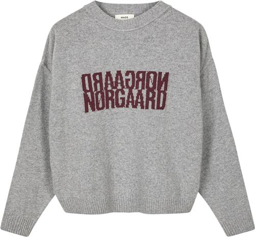 Mads Nørgaard - Copenhagen Recy Soft Knit Tilona Sweater Kvinde Grå Sweaters Str S - hos Magasin