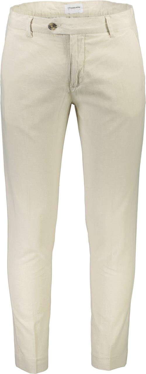 Lindbergh Linen Club Pants Mand Lt Sand Chinos Str XXL - Bomuld hos Magasin