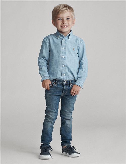 Polo Ralph Lauren Cotton Chambray Shirt Str 6 / 6 år - 2zx6 Skjorter hos Magasin