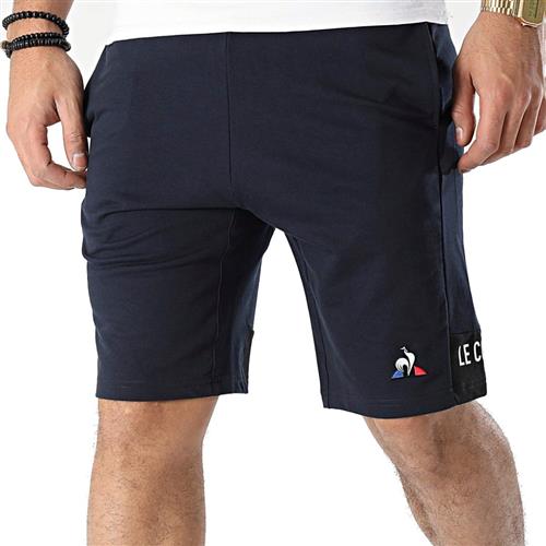 Se Le Coq Sportif ESS Short Regular N°1 M SKY CA Mand White Casual Shorts Str XS - Bomuld hos Magasin ved Magasin