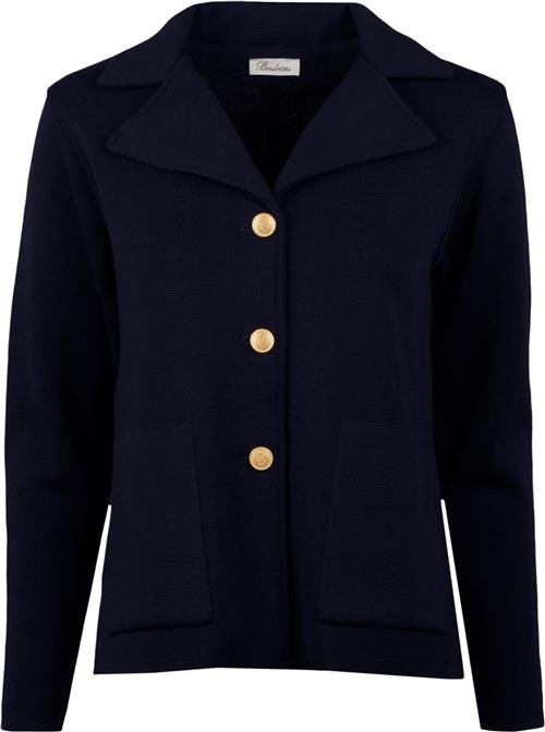 Stenströms Dea Jacket, Knitted Kvinde Navy Cardigans Str L - hos Magasin