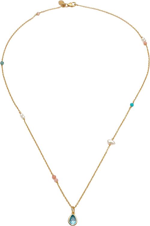 With love darling Water Drop Gaia Necklace ONE SIZE - Halskæder Med Vedhæng hos Magasin