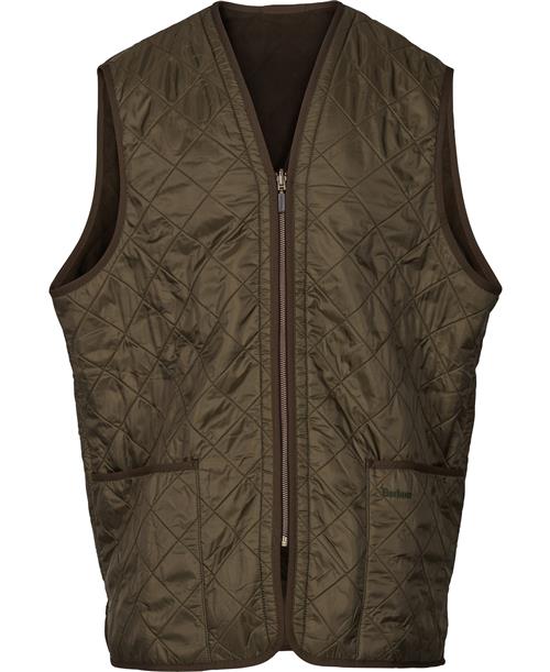 Barbour Barbour Polarquilt Vest Mand Grøn Veste Str L - hos Magasin