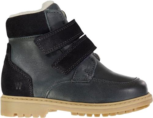 Se Wheat Stewie Velcro Tex Støvle Black Granite Støvler Str 25 - Uld hos Magasin ved Magasin