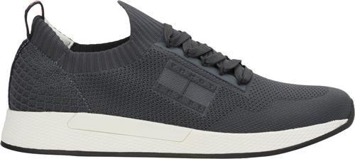 Tommy Hilfiger TJM Elevated Runner Knitted Mand New Charcoal Sneakers Str 46 - hos Magasin