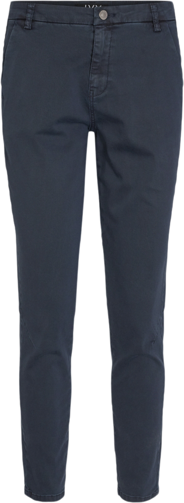 IVY Copenhagen Karmey Chino Kvinde Ultra Navy Bukser Med Smalle Ben Str 26 / 30'' - hos Magasin