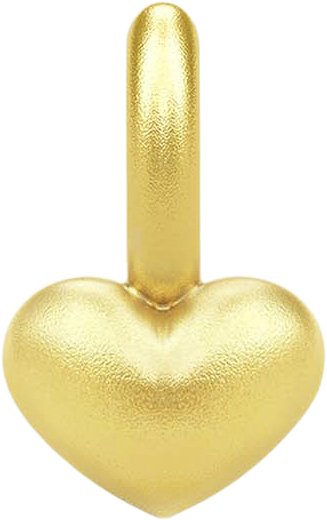 Julie Sandlau Love Pendant Gold One size - Vedhæng hos Magasin