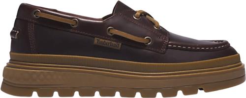 TIMBERLAND ray City Boat lug Kvinde Rootbeer Loafers Str 37 - Læder hos Magasin