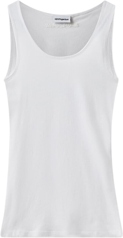 Se H2OFAGERHOLT New Tank Top Kvinde White Kortærmede T-shirts Str XL - Bomuld hos Magasin ved Magasin