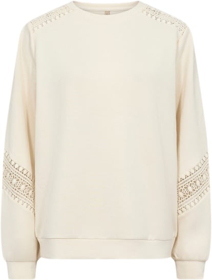 Se soyaconcept Scbanu 193 Kvinde 1620 Cream Sweatshirts Str M - Polyester hos Magasin ved Magasin