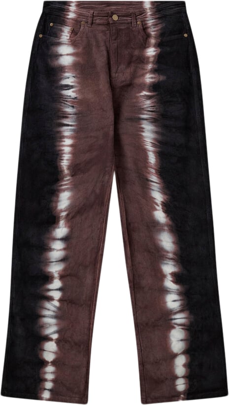 H2OFAGERHOLT Brasilia Pants Tie Dye Kvinde Black Tie Dye Bukser Str XS - Bomuld hos Magasin