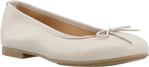 Cashott Caselvira Ballerina Smooth Leather Kvinde Ivory Ballerinaer Str 41 - Læder hos Magasin