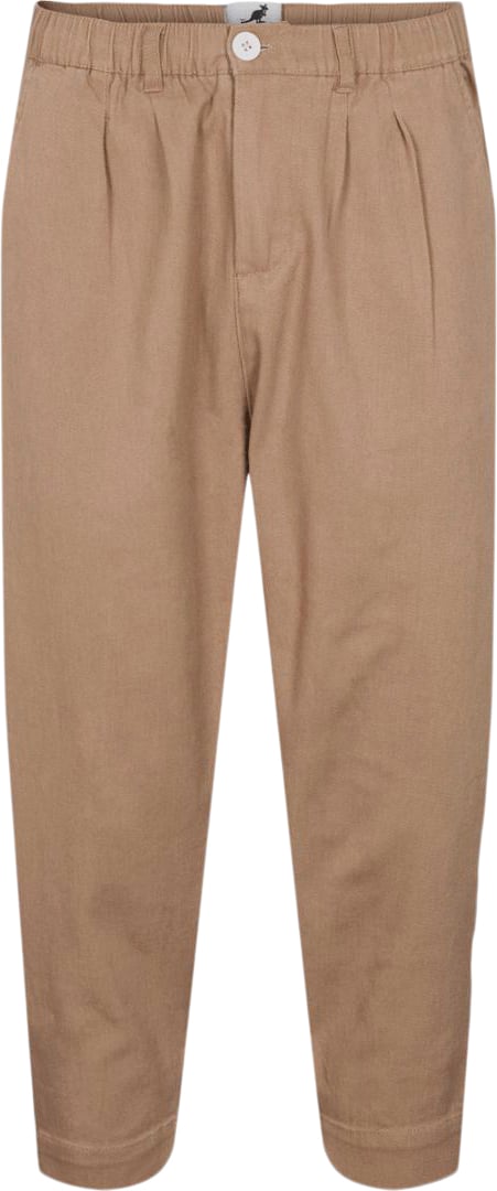 Kangol Gilbert Pants Mand Tan Casual Bukser Str XS - Bomuld hos Magasin