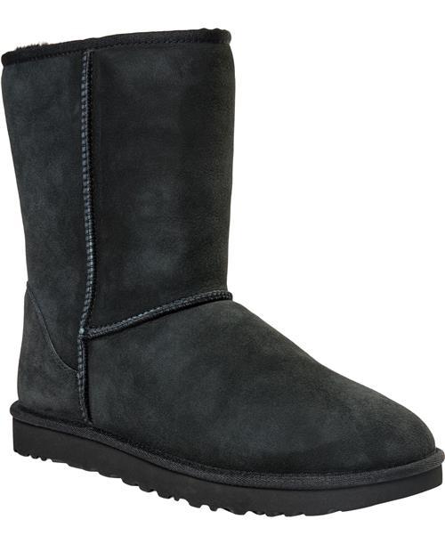 UGG W Classic Short II Kvinde Black Vinterstøvler Str 42 - hos Magasin