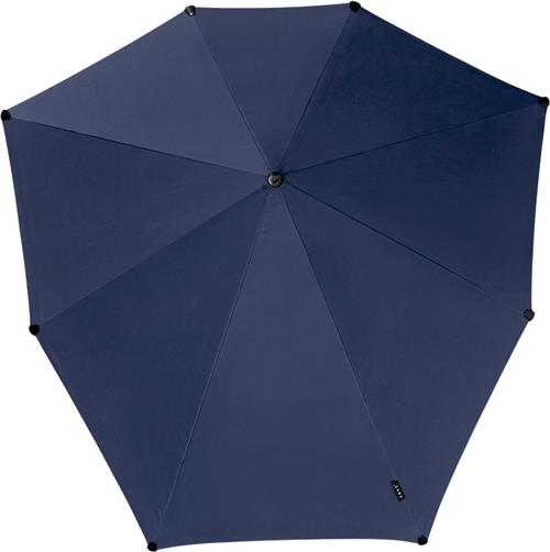 Senz Senzâ° Large Stick Storm Umbrella Midnight Blue 80 CM - Paraplyer hos Magasin