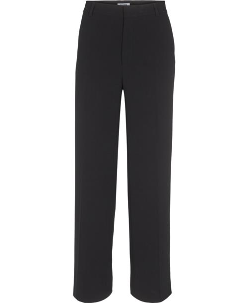 Filippa K Hutton Trousers Kvinde Black Bukser Med Lige Ben Str 40 - hos Magasin